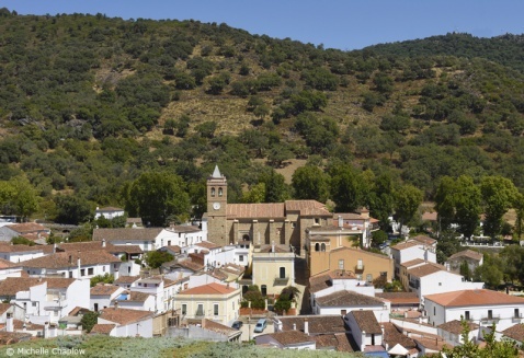 Almonaster La Real one of the most picturesque villages © Michelle Chaplow