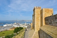 Tangier Kasbah overlooking the port © Michelle Chaplow
